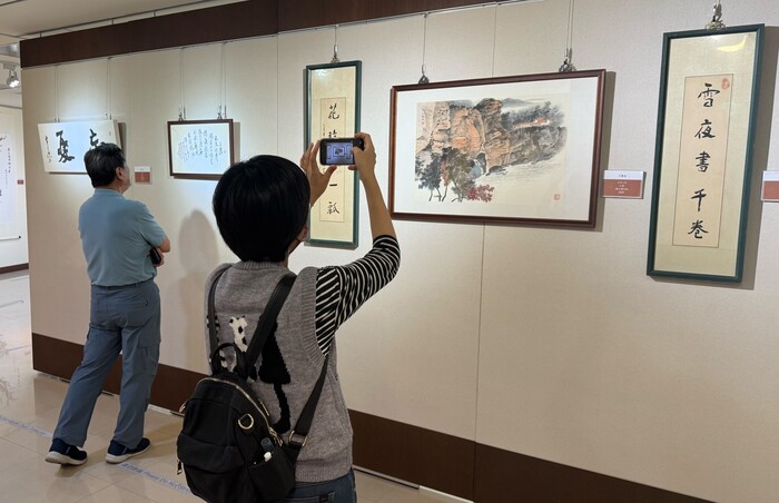 「翰墨流芳39載」麗澤書畫展於中臺科大隆重登場圖片