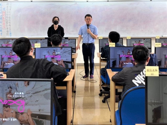 中臺科大資管系主任羅亦斯