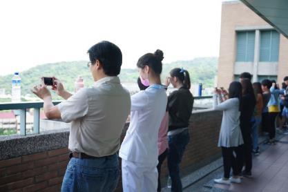 中臺科技大學吳正男老師帶領學生實際拍攝