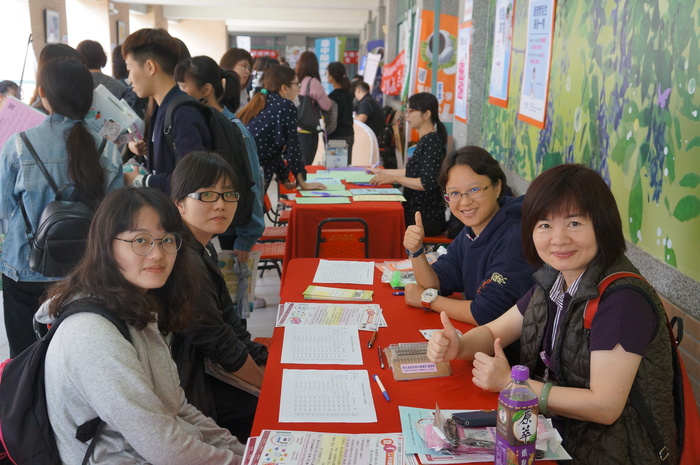 中臺科大學生與廠商表示活動圓滿成功