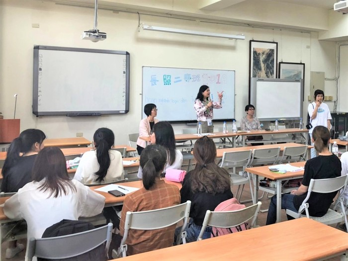 中臺科大校長陳錦杏致詞
