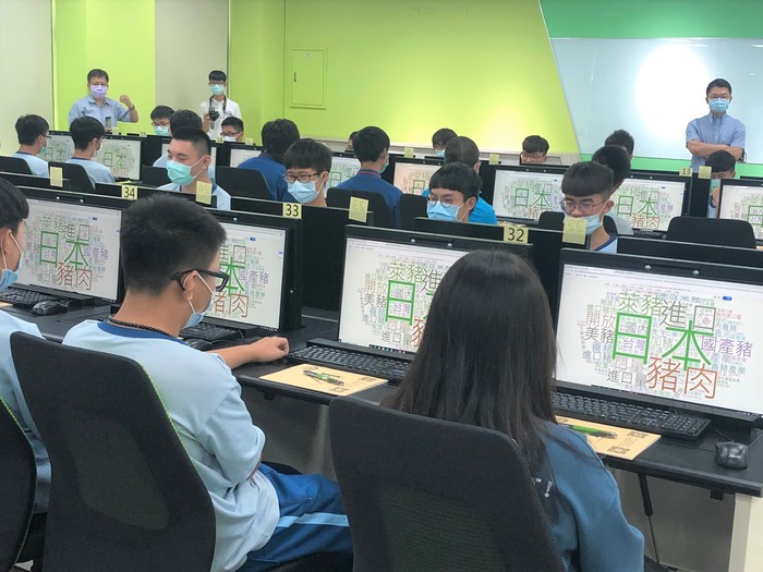 中臺科大人工智慧健康管理系 專業教室