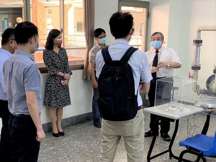 中臺科大環安系辦理實境安全衛生體驗訓練-1