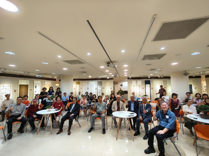 「第39屆麗澤書畫展」大合照圖片