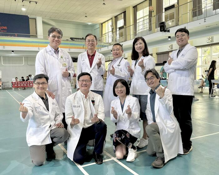 健康服務團隊師長大合影