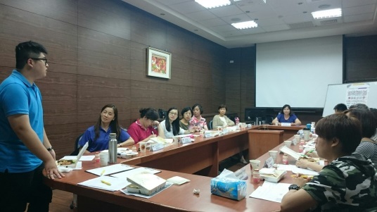 財團法人台灣省私立毓得社會福利基金會李岱融專員分享老人旅遊規劃經驗