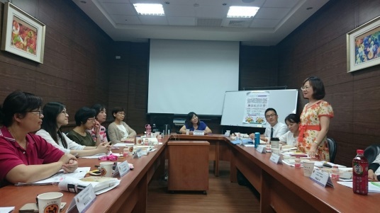 光田醫療社團法人附設光田護理之家蔡麗珍主任分享老人照顧經驗