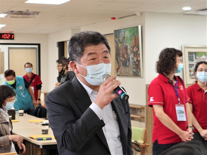 衛服部部長陳時中蒞臨中臺科大謙和賀日照中心 致詞