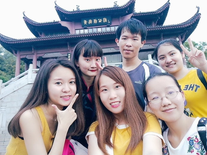 與大陸友人合影圖片