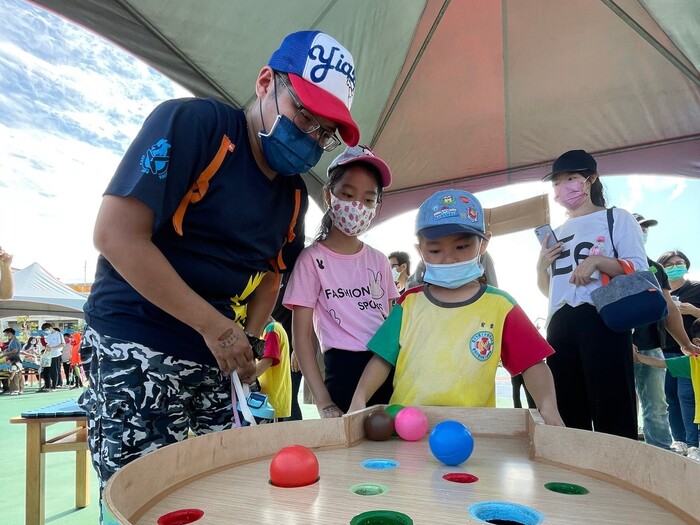 中臺科大廍子非營利幼兒園親子運動會活動（3）