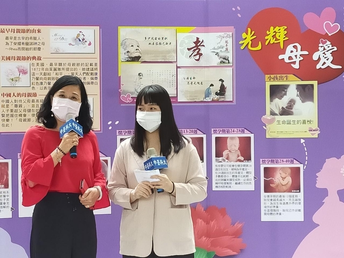 校長陳錦杏參與母親節系列活動