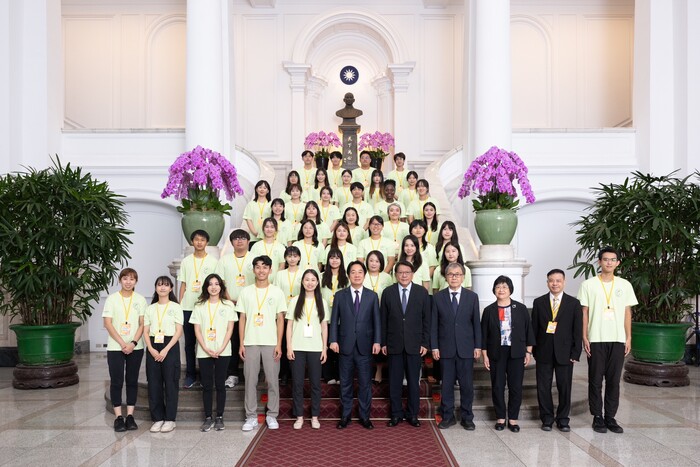 印尼國際志工隊受賴清德總統召見與勉勵圖片