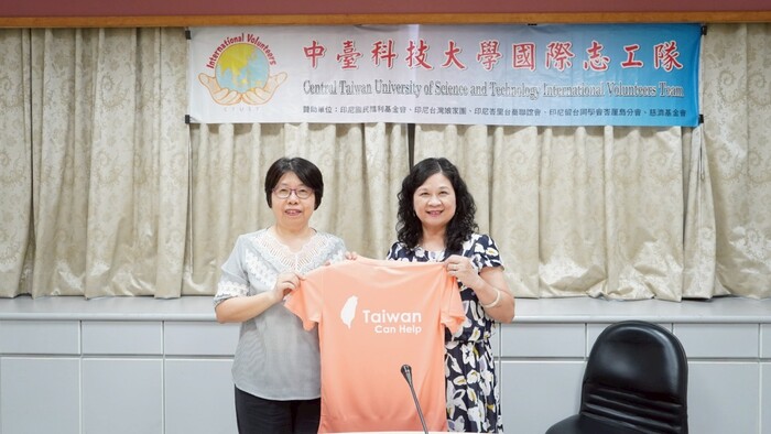 陳錦杏校長與蔡麗雲院長發揚「Taiwan Can Help」的精神圖片