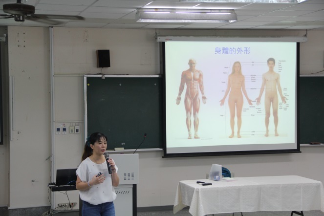 署豐 李佩宜 講師 介紹人體外觀