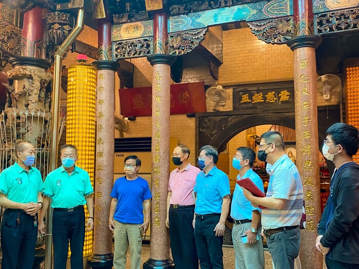 中臺科大與台中市民俗文物協會共同致力永續松竹寺文化資產