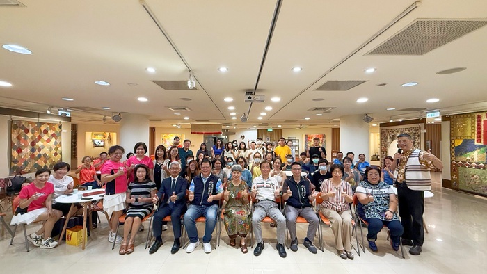「萬紫千紅賞拼布」展覽開幕活動大合照圖片