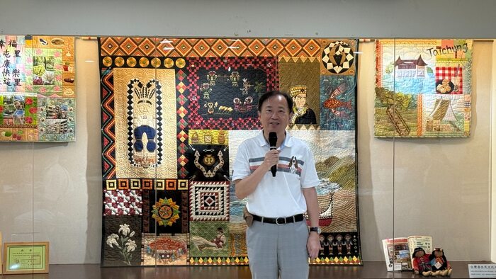 中臺科大鄭凱元副校長開幕致詞圖片