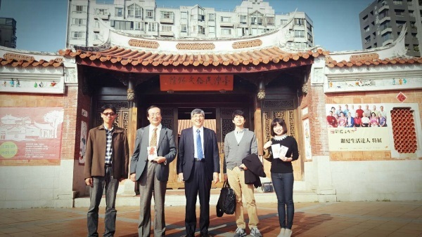 李校長帶領日本廣島國際大學師長至民俗公園一遊