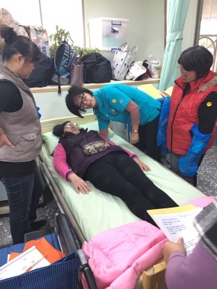 學員相互練習