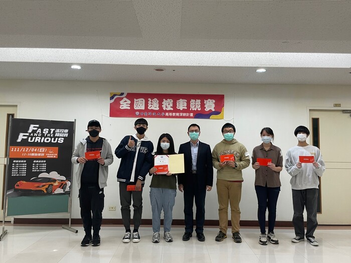 障礙6名優勝頒獎合照