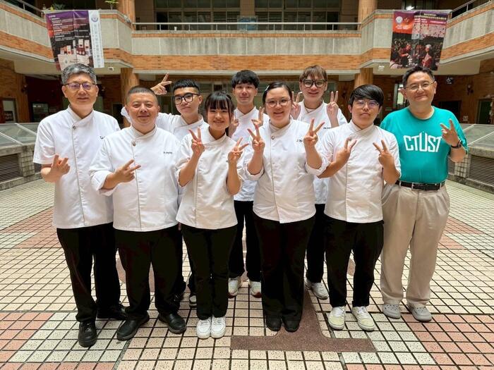 中臺科大食科系烘焙團隊多位菁英學子錄取高餐大研究所