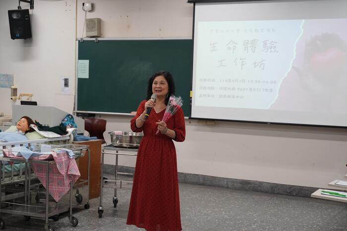 陳錦杏校長對於生命體驗工作訪的支持