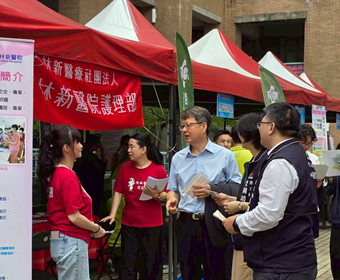 中臺科大就博會 65家醫療長照全力開拓學子就業機會圖片