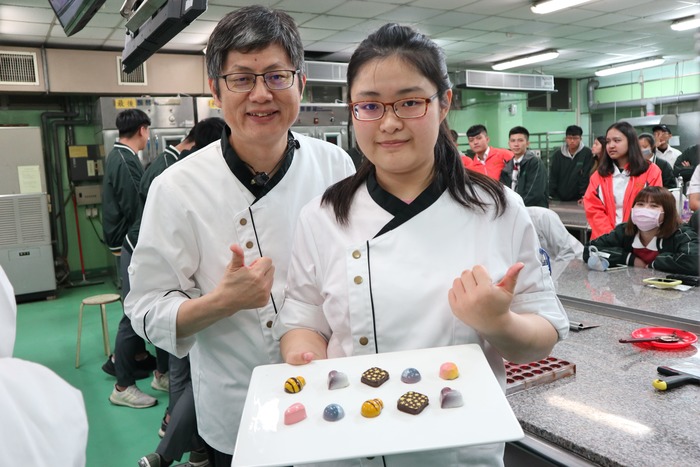 中臺科大食科系-花式巧克力