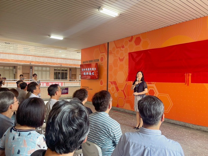 中臺科大陳錦杏校長表示本校「高齡健康照護系」提供最先進的教學設施和臨床實作機會，幫助學生在智慧科技輔具、智慧照顧及健康管理等專業領域發展 (1)圖片