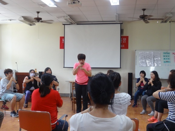 臺中科技大學陳盈幸副教授模擬術科考試情形