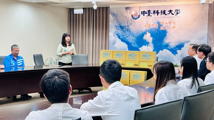謝家宜議員分享與中臺科大的緣份