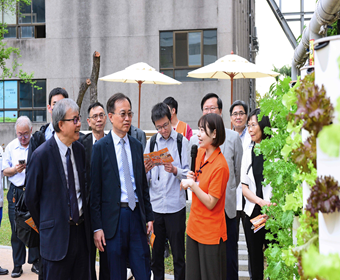 部長鄭英耀視導中臺科技大學　校園日照與元宇宙中心獲教育部高度肯定圖片