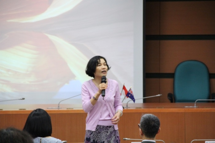 護理學院胡月娟院長致詞