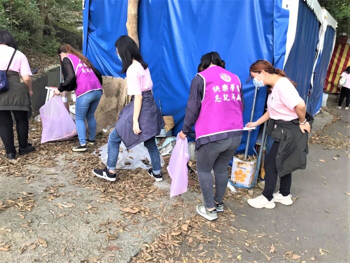 中臺科大老照系揪團淨山 活動
