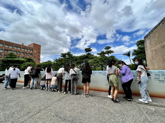 中臺科大新生定向輔導研習-祈願卡活動