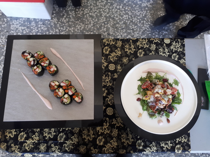 示範與實作菜餚成品
