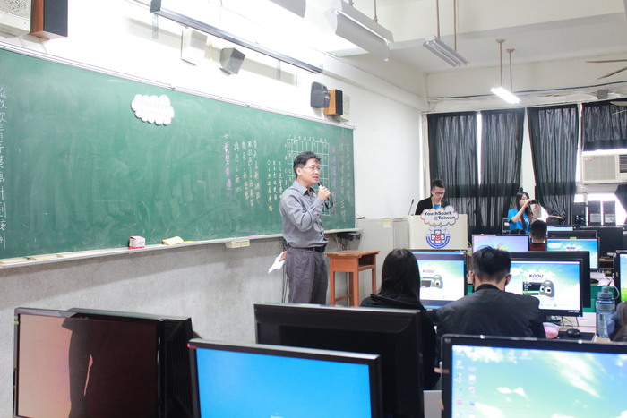 服務學習中心吳正男主任致詞