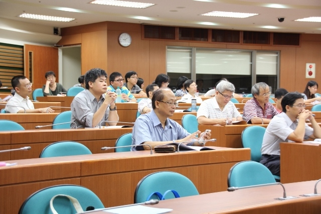 參加教師齊聚國際會議廳分享學術成果