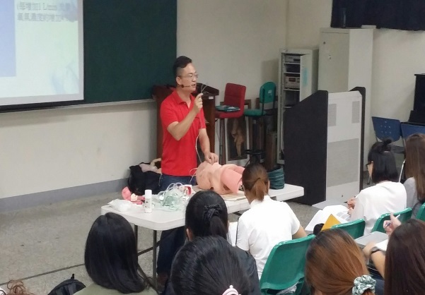 馬志忠教官 解說呼吸道建立與處置