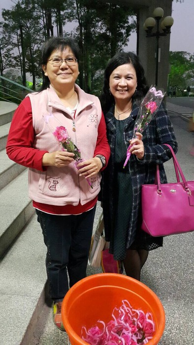 教務長亦特別前來關心此項活動