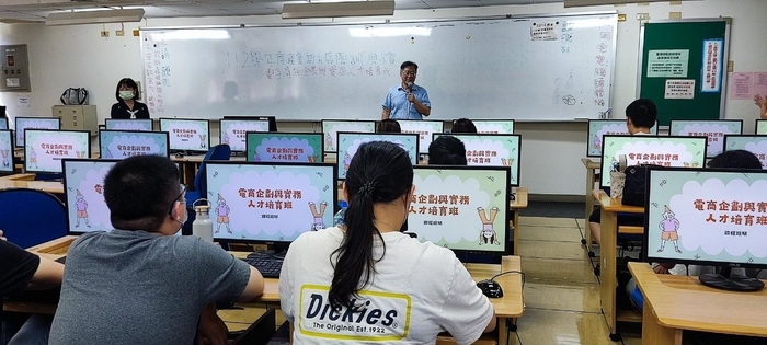 中臺科大詹博洲主任秘書勉勵新尖兵學員