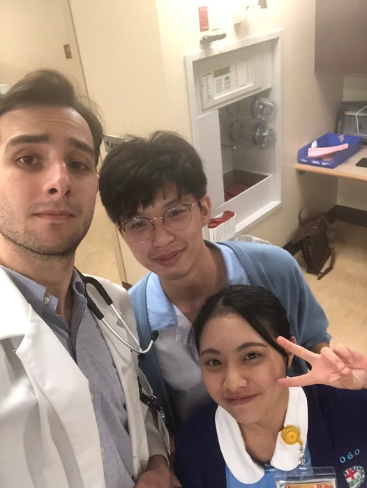急診醫師的合影