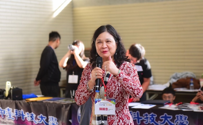 中臺科大陳錦杏校長致詞圖片