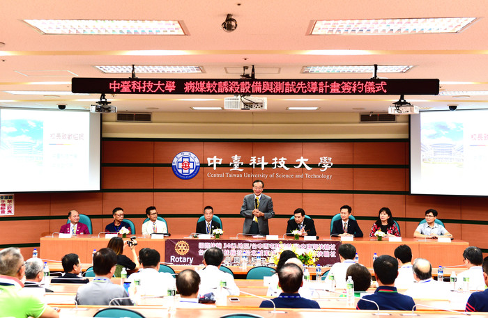 中臺科大李隆盛校長致詞