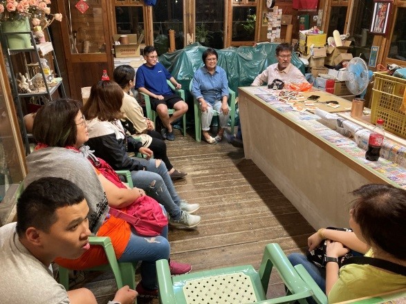 夜訪中臺校友陳秀英護理師
