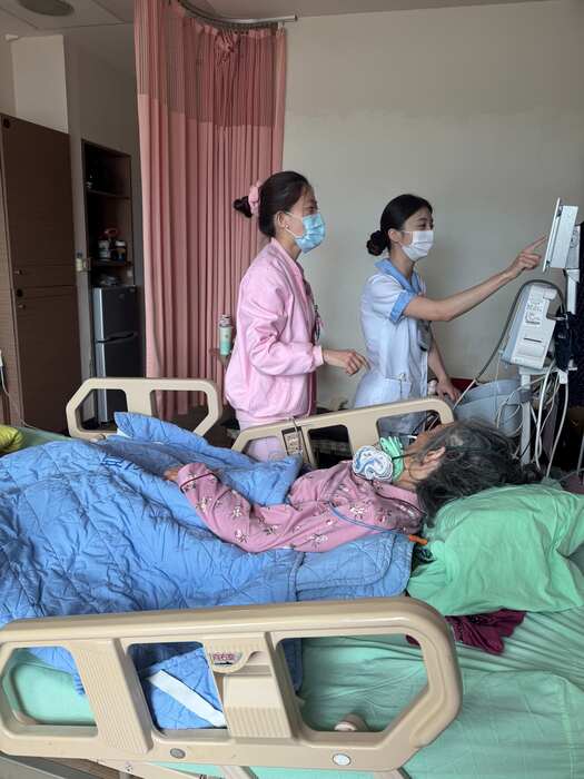 指導生理監視器數據資料上傳操作圖片