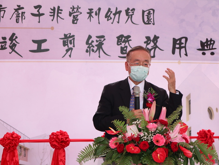 中臺科大校長李隆盛致詞
