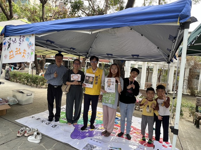 中臺科大兒教系師生帶領小朋友「大里玩透透」圖片