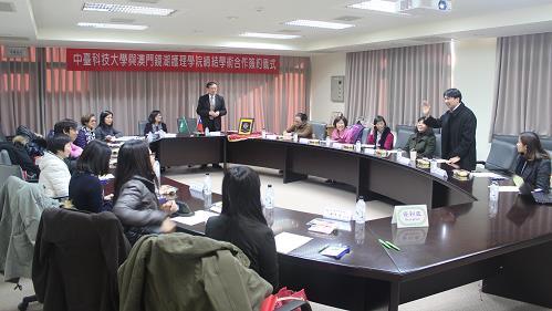 李隆盛校長致歡迎詞