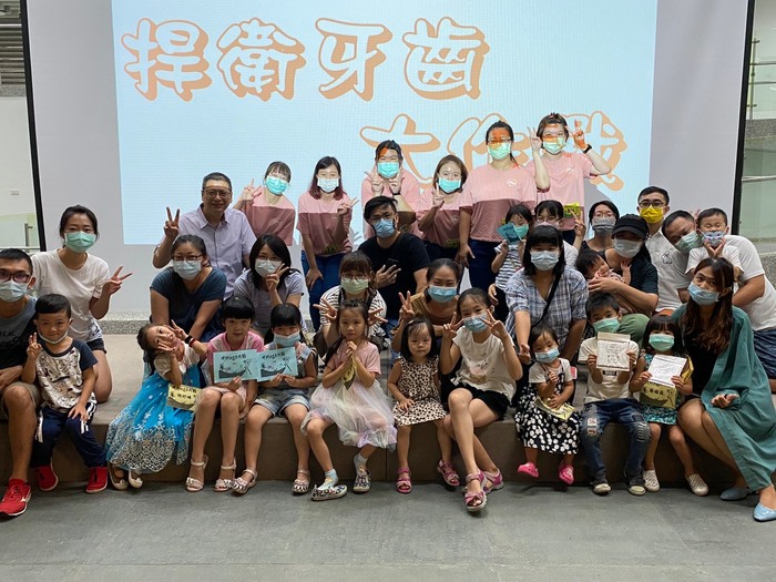 落實大學社會責任兒童教育社區關懷活動大合照